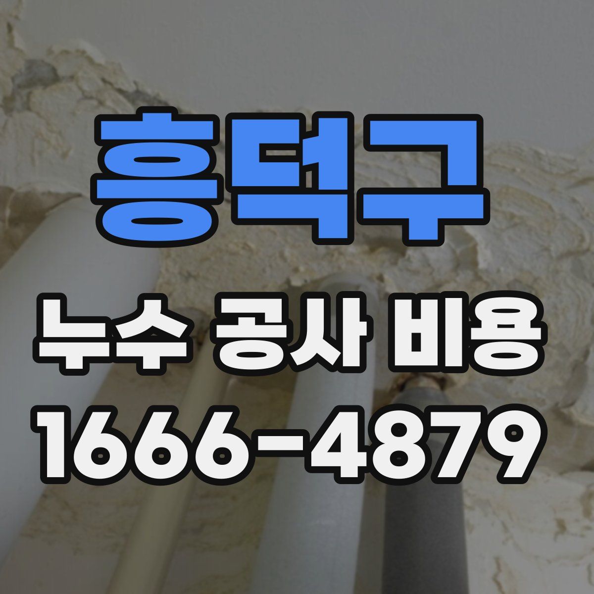 흥덕구 누수 공사 비용