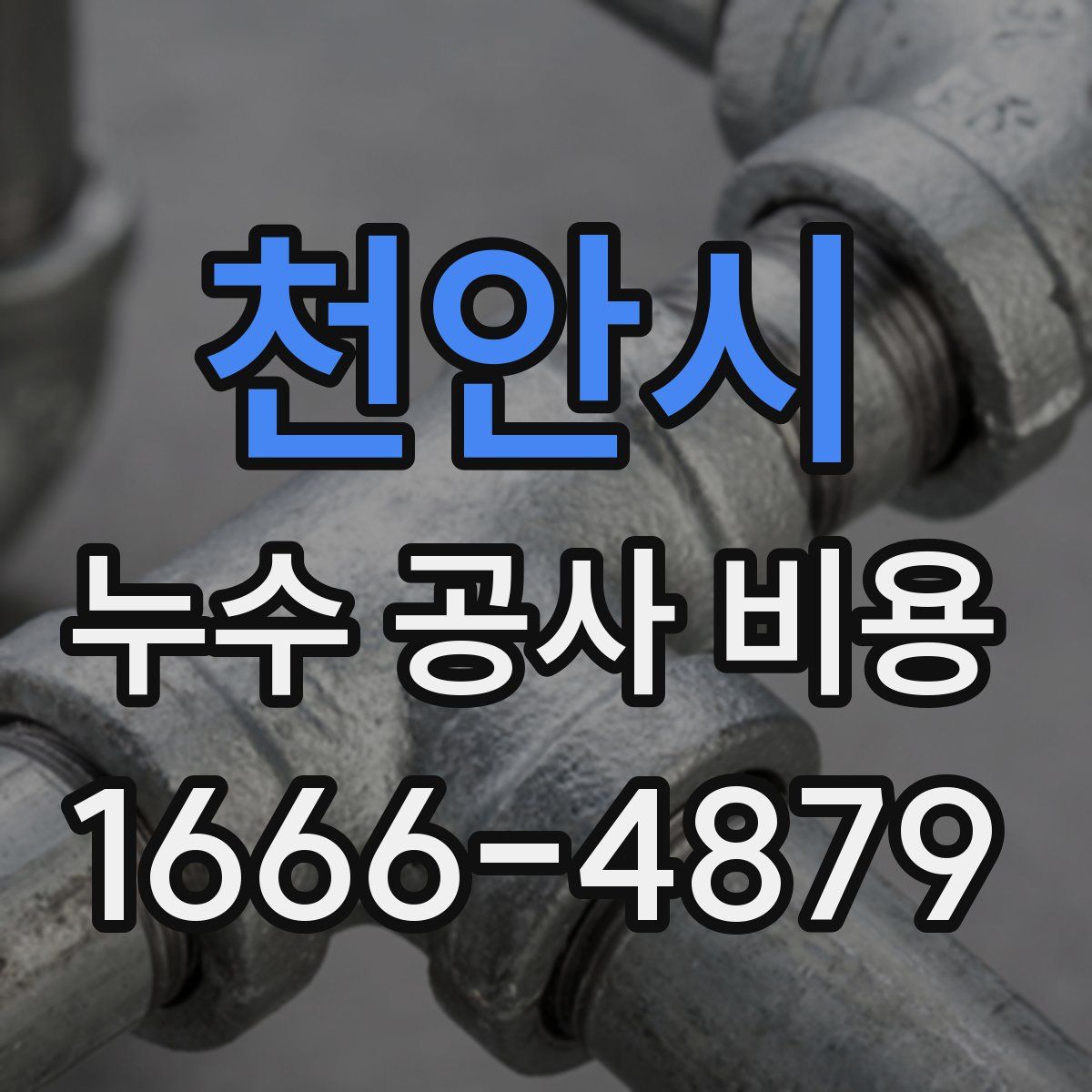 천안시 누수 공사 비용