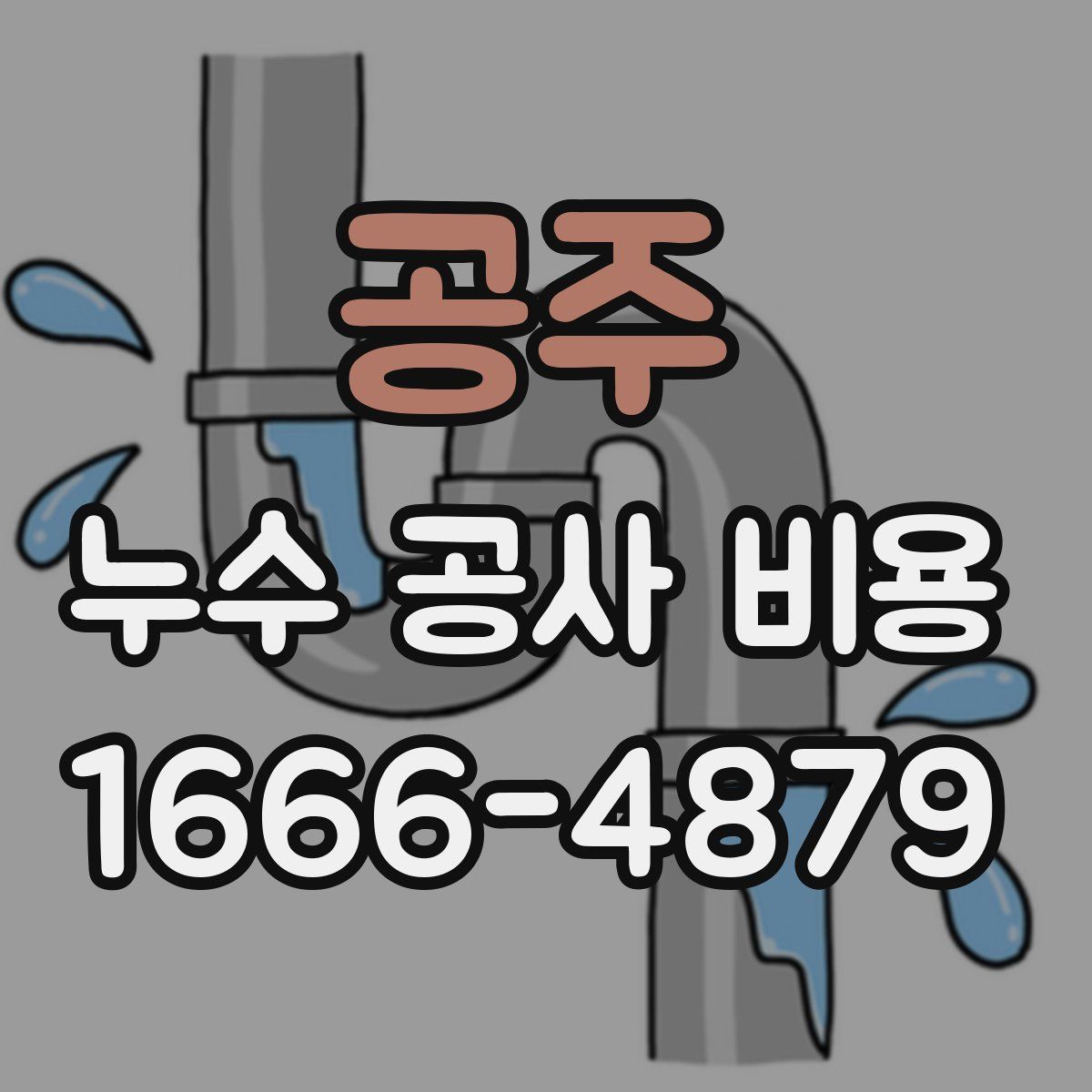 공주 누수 공사 비용