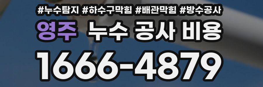 영주 누수 공사 비용