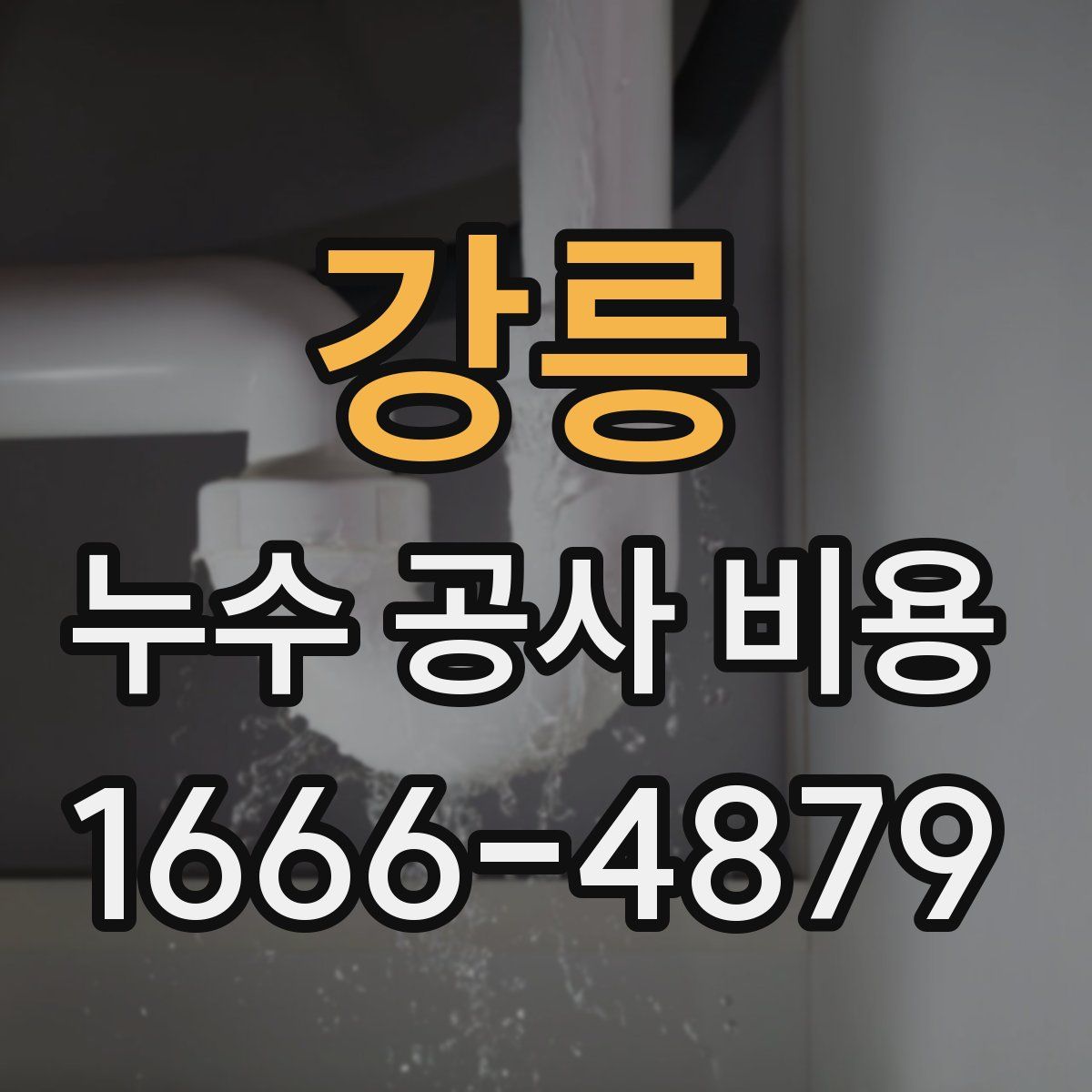 강릉 누수 공사 비용