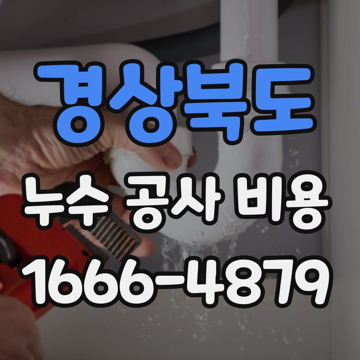 경상북도 누수 공사 비용