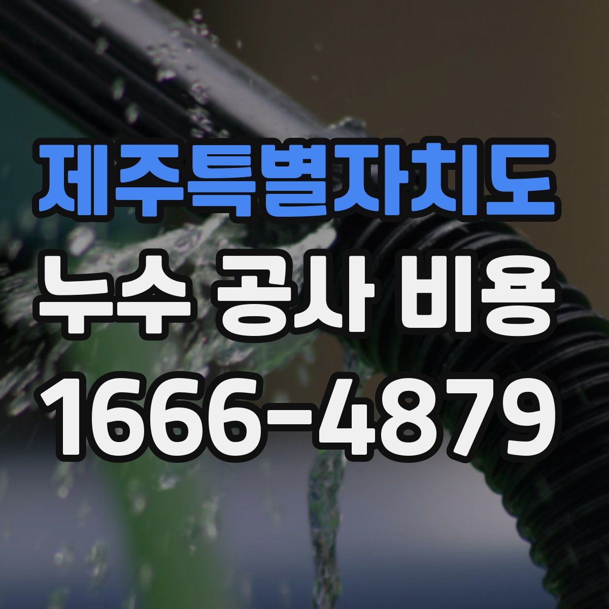 제주특별자치도 누수 공사 비용