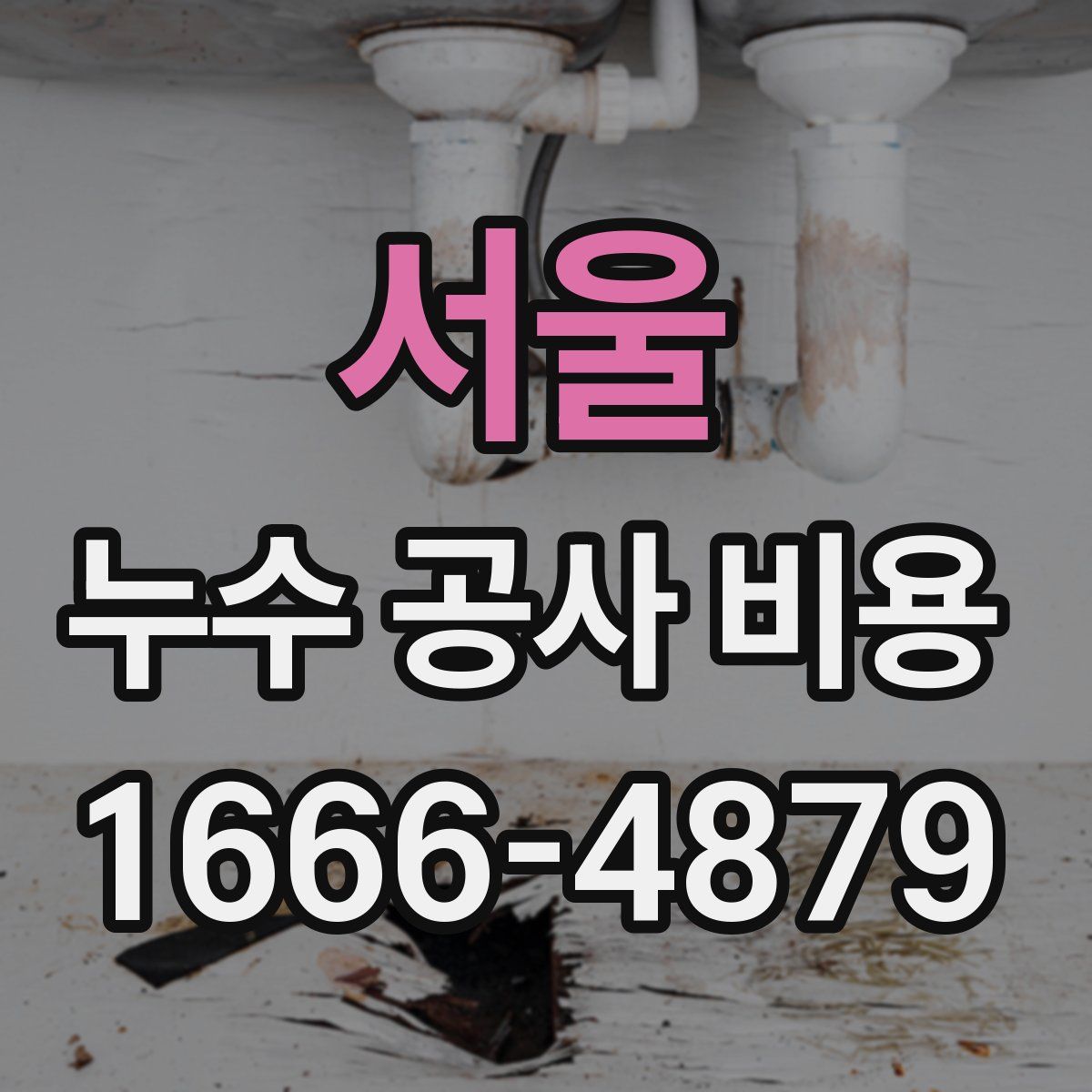 서울 누수 공사 비용