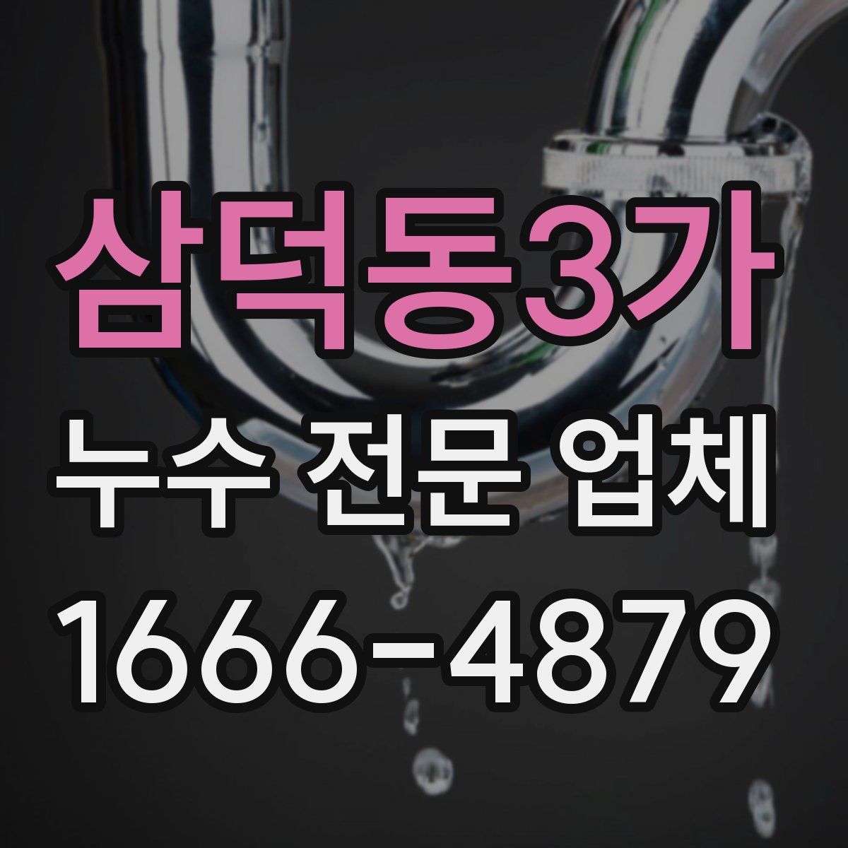 삼덕동3가 누수 전문 업체