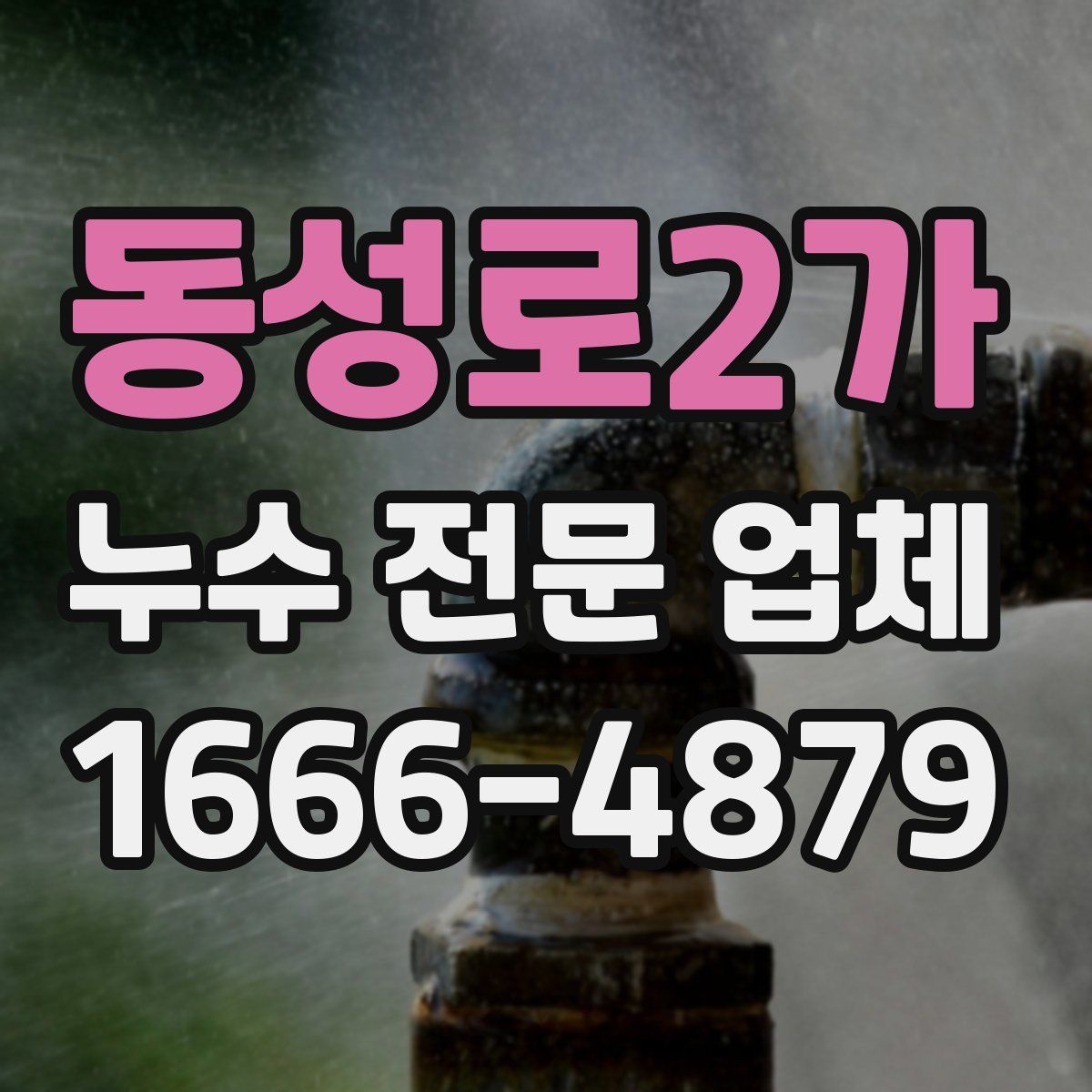 동성로2가 누수 전문 업체
