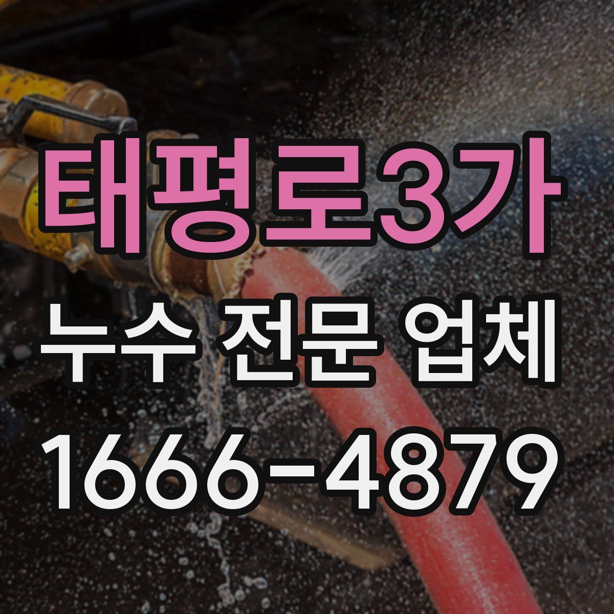 태평로3가 누수 전문 업체