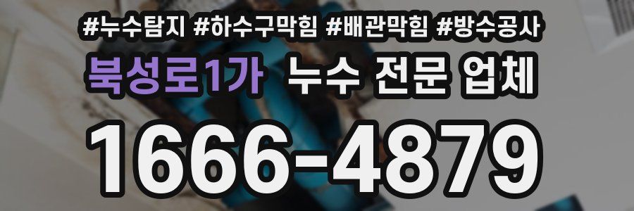 북성로1가 누수 전문 업체