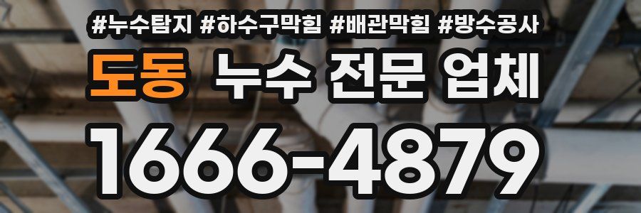 도동 누수 전문 업체