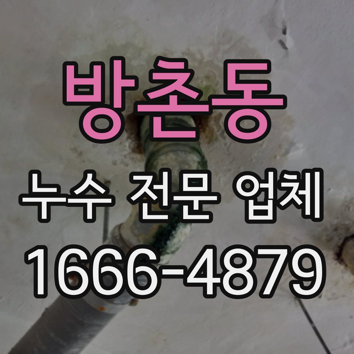 방촌동 누수 전문 업체