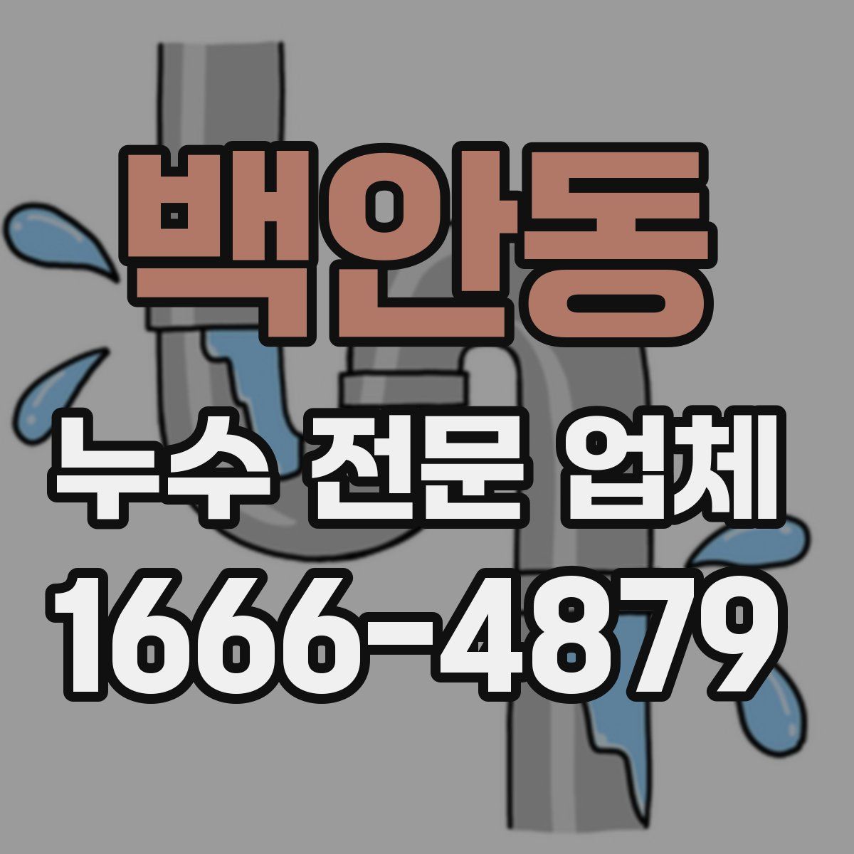 백안동 누수 전문 업체