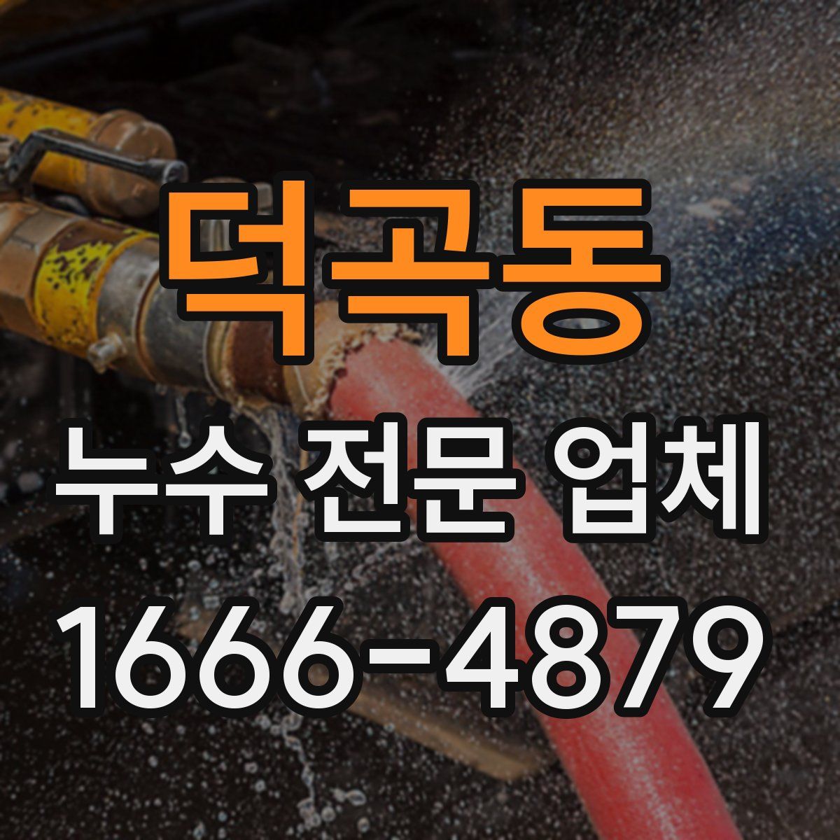 덕곡동 누수 전문 업체