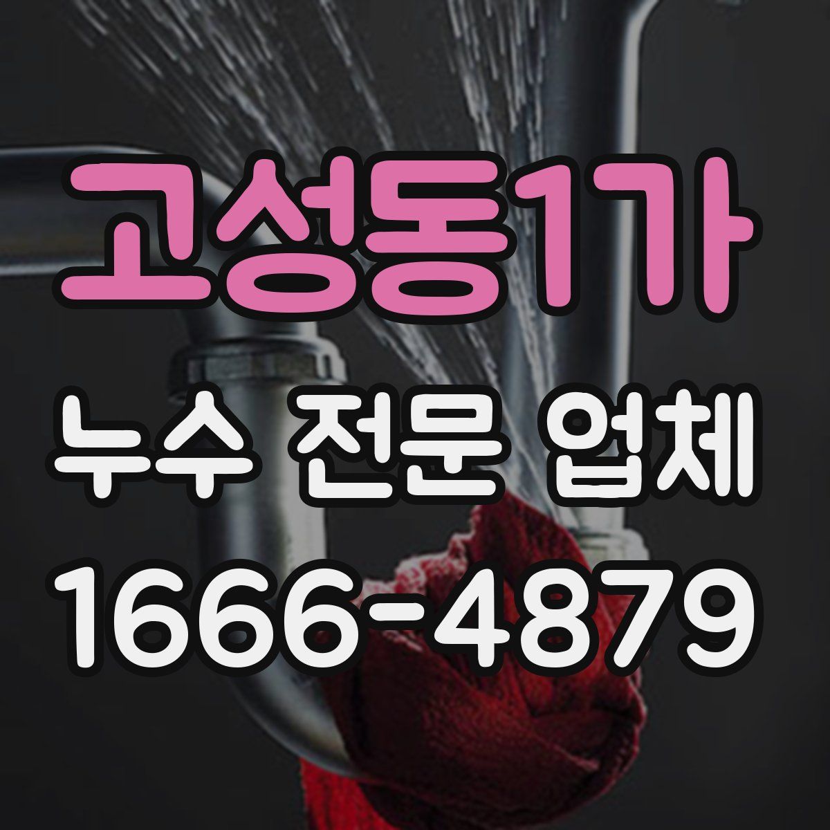 고성동1가 누수 전문 업체