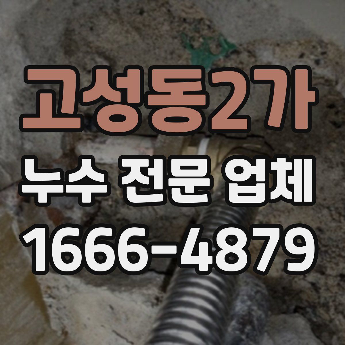 고성동2가 누수 전문 업체