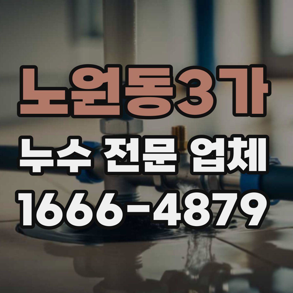 노원동3가 누수 전문 업체