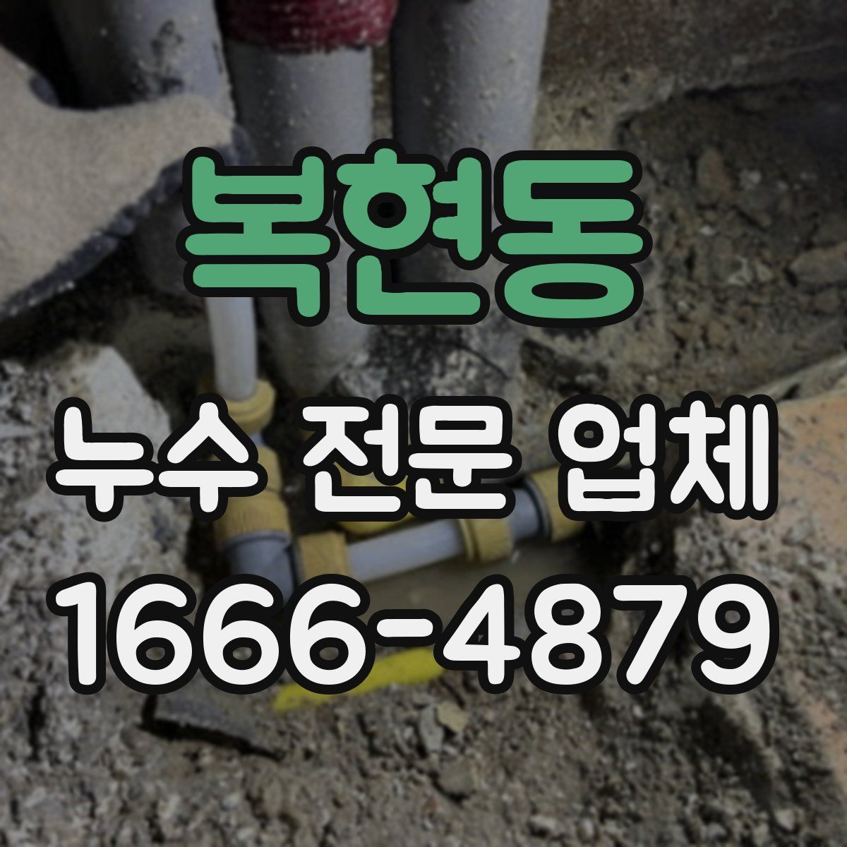 복현동 누수 전문 업체