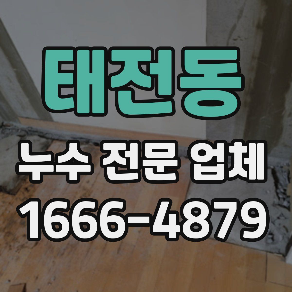 태전동 누수 전문 업체