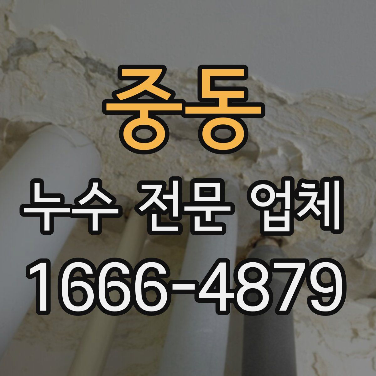 중동 누수 전문 업체