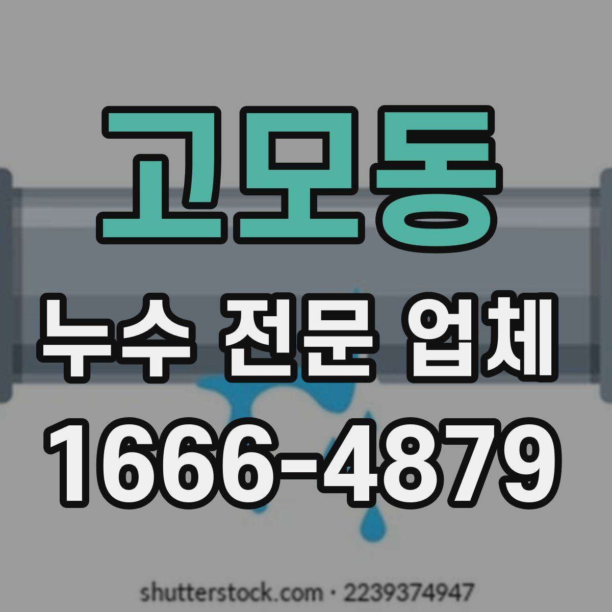고모동 누수 전문 업체