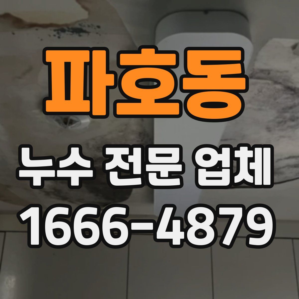 파호동 누수 전문 업체