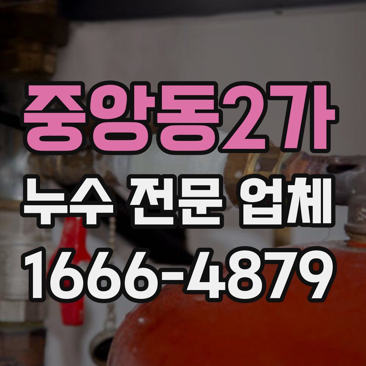 중앙동2가 누수 전문 업체