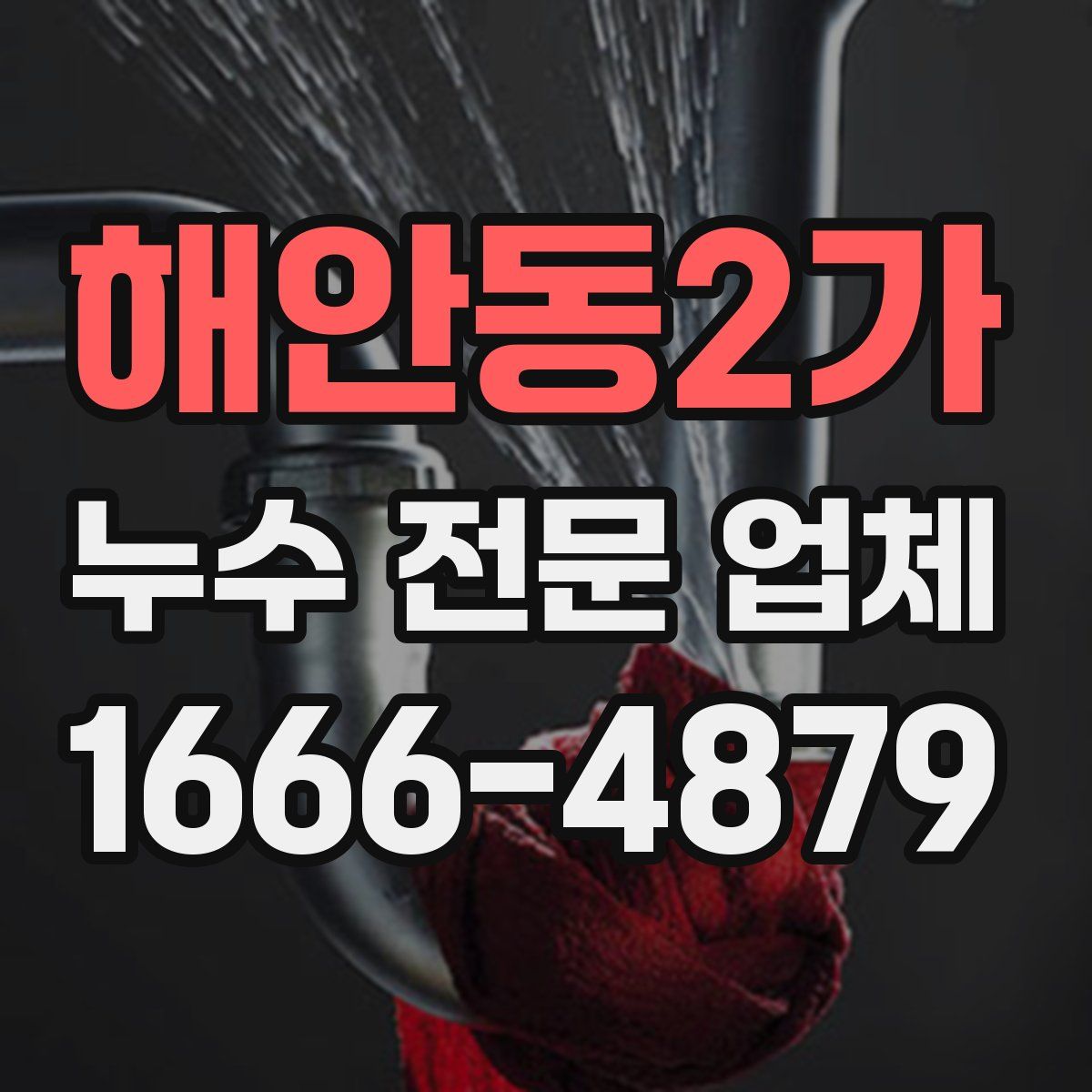 해안동2가 누수 전문 업체