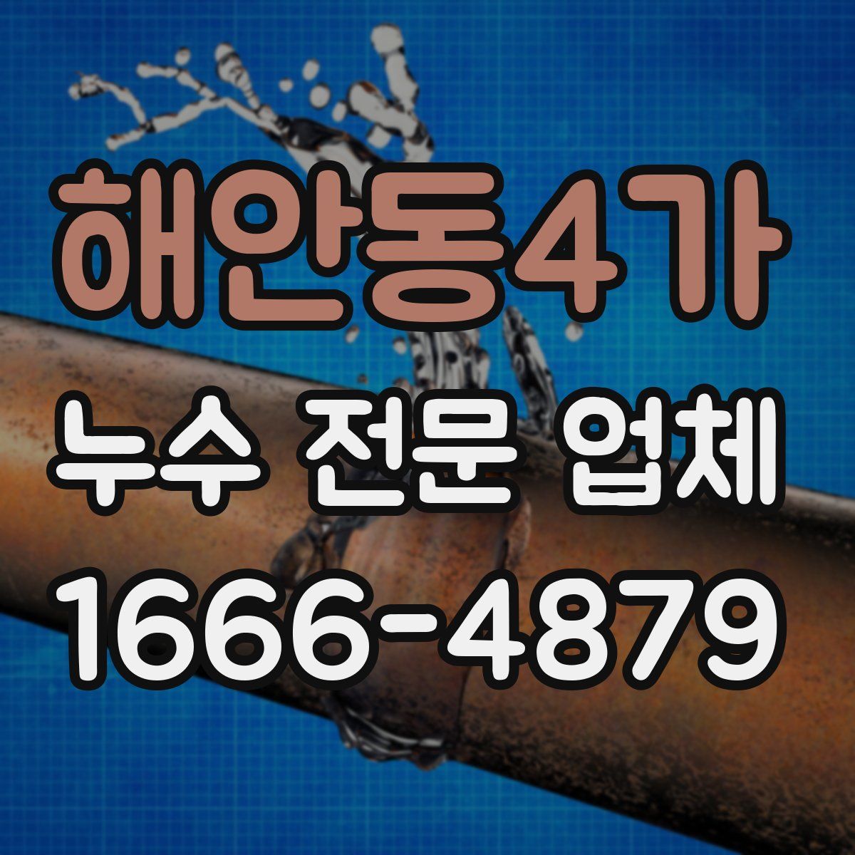 해안동4가 누수 전문 업체