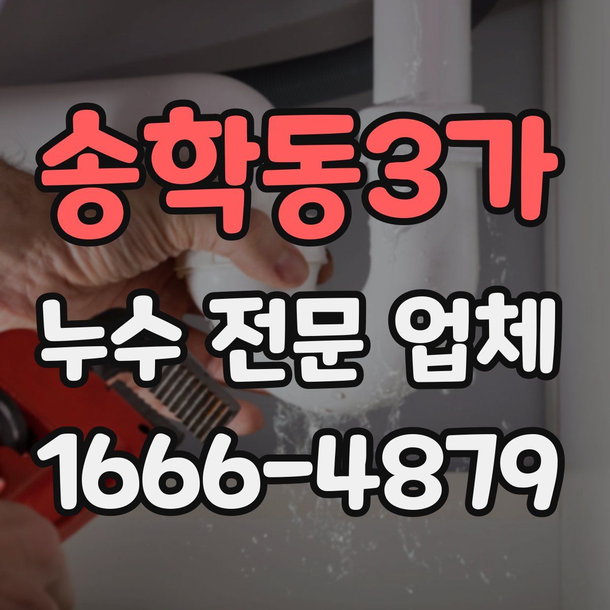 송학동3가 누수 전문 업체