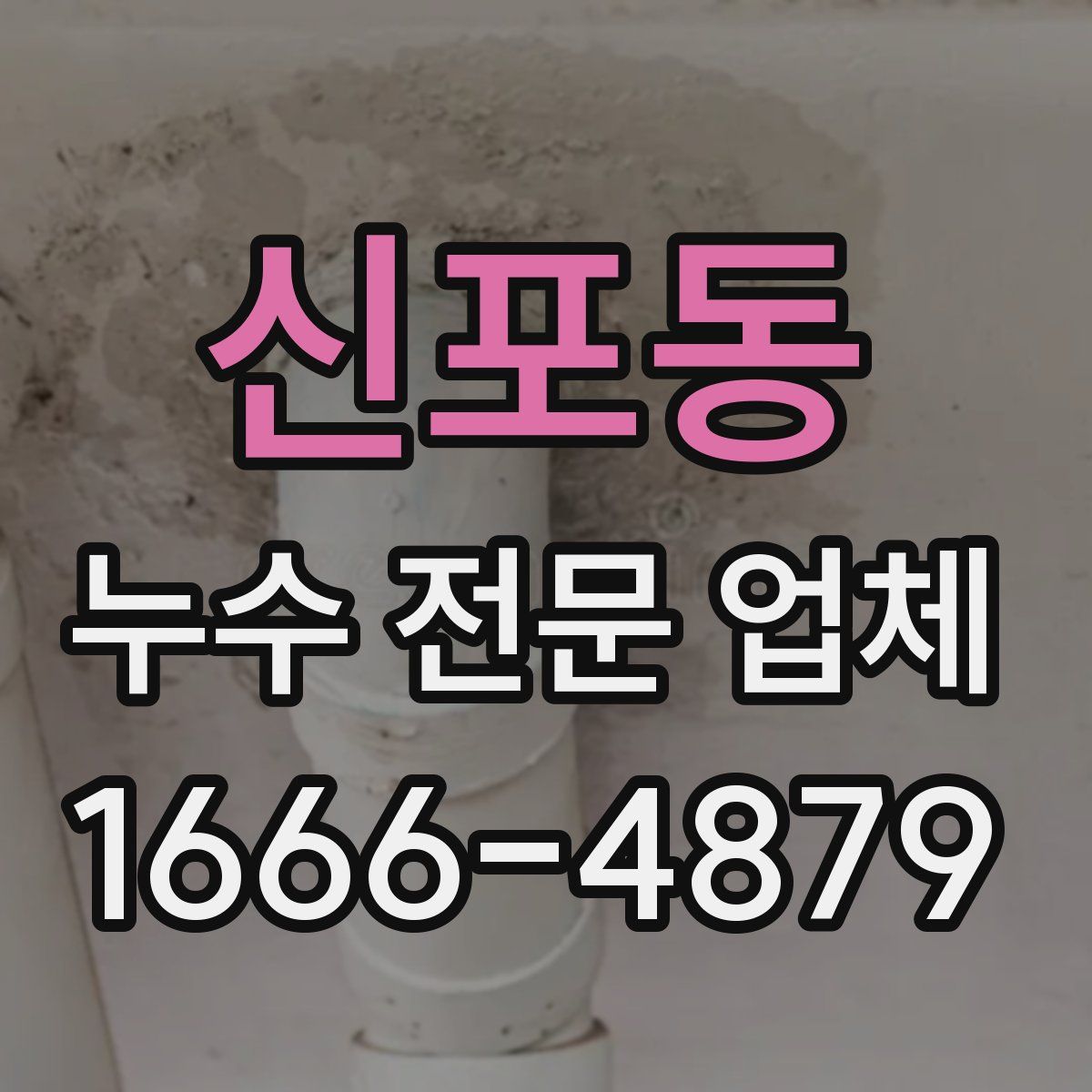 신포동 누수 전문 업체