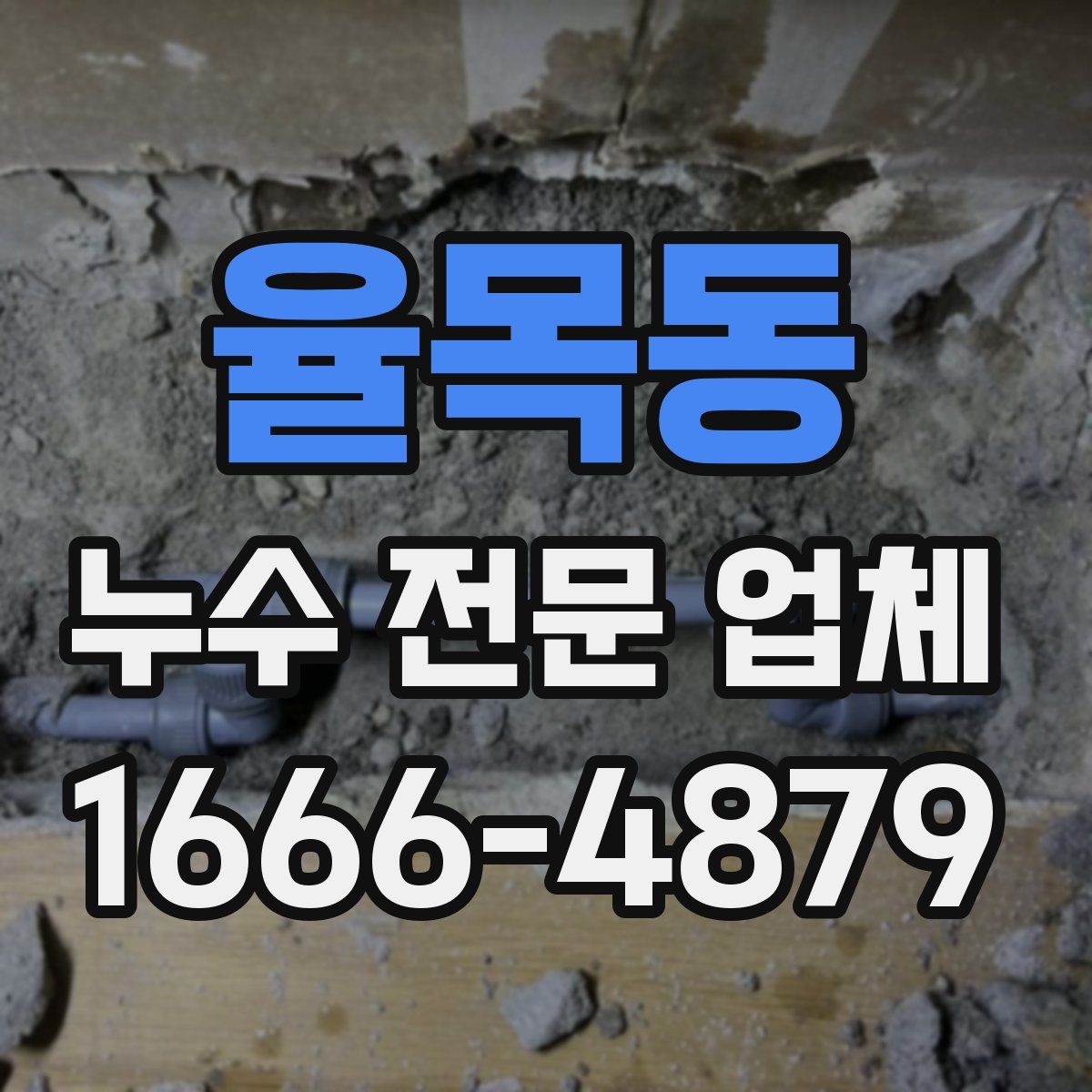 율목동 누수 전문 업체
