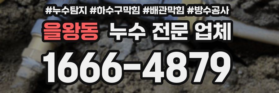 을왕동 누수 전문 업체