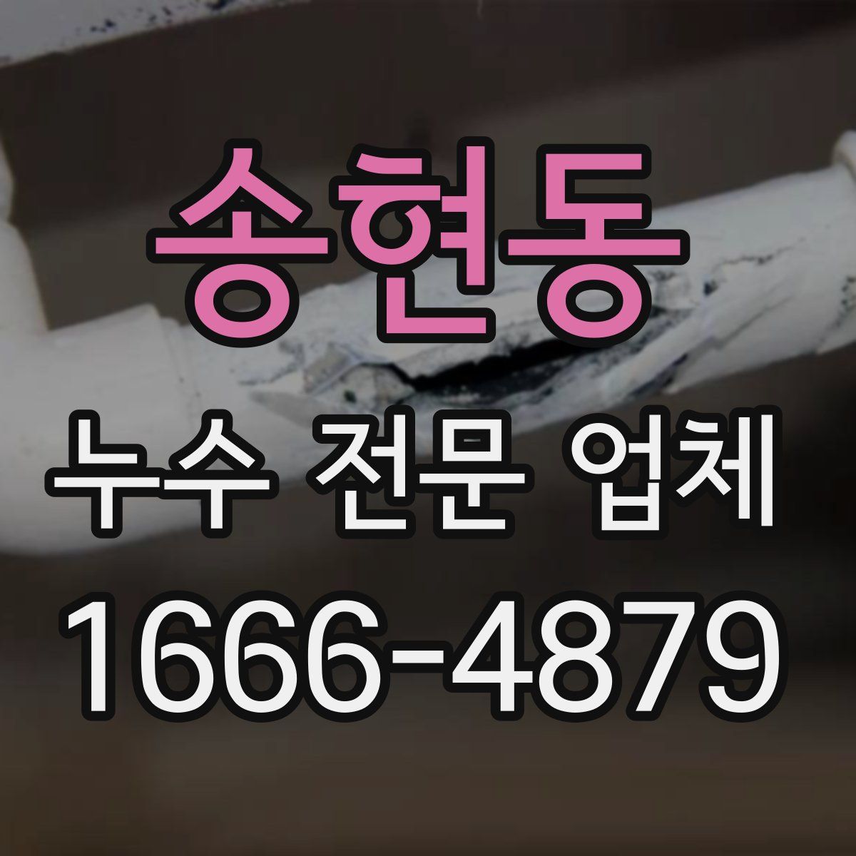 송현동 누수 전문 업체