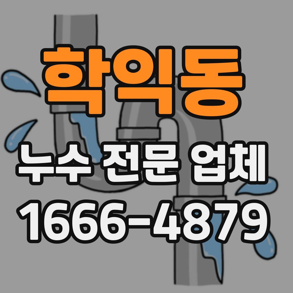 학익동 누수 전문 업체