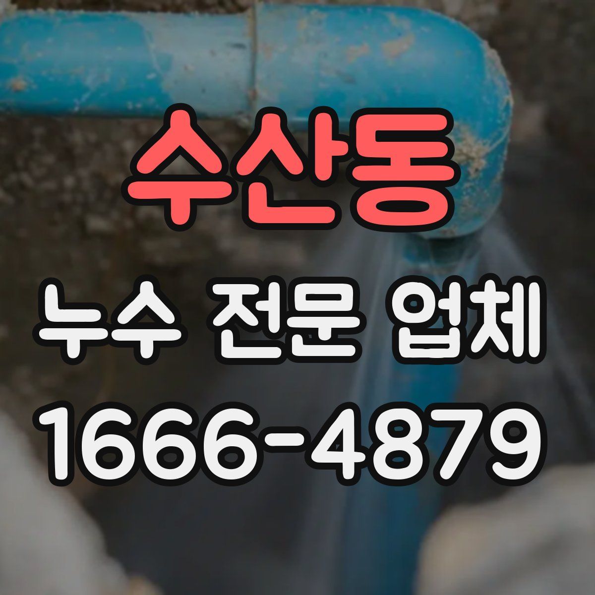 수산동 누수 전문 업체