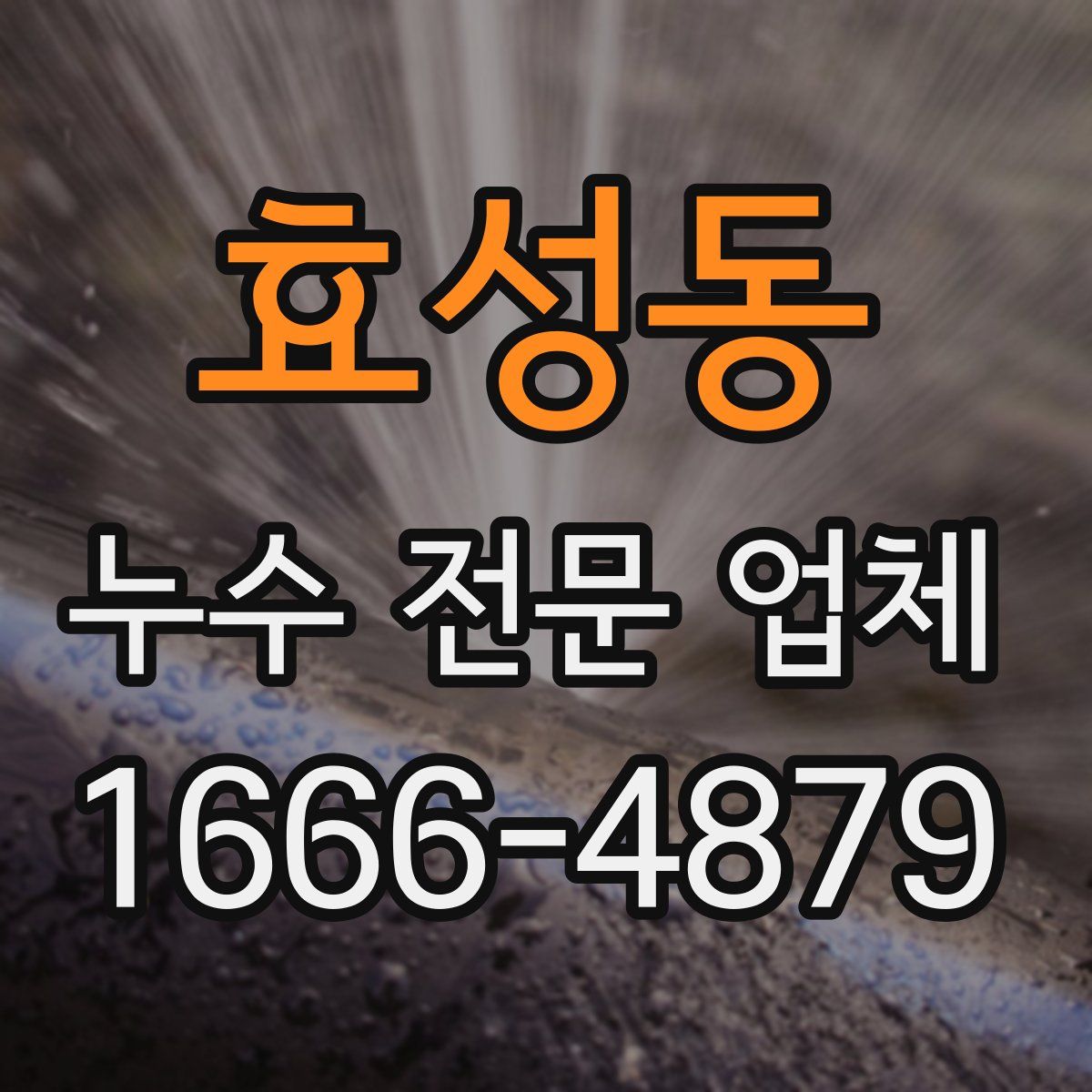 효성동 누수 전문 업체