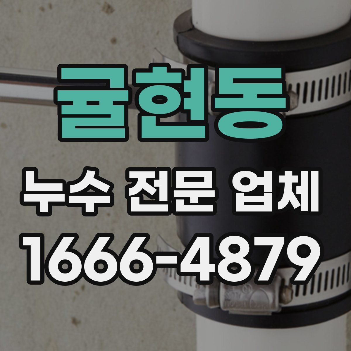 귤현동 누수 전문 업체