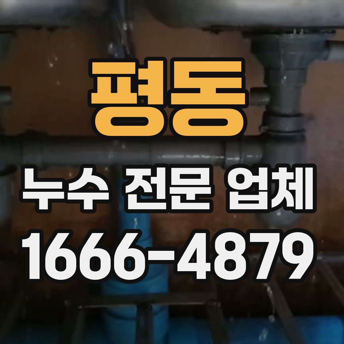 평동 누수 전문 업체