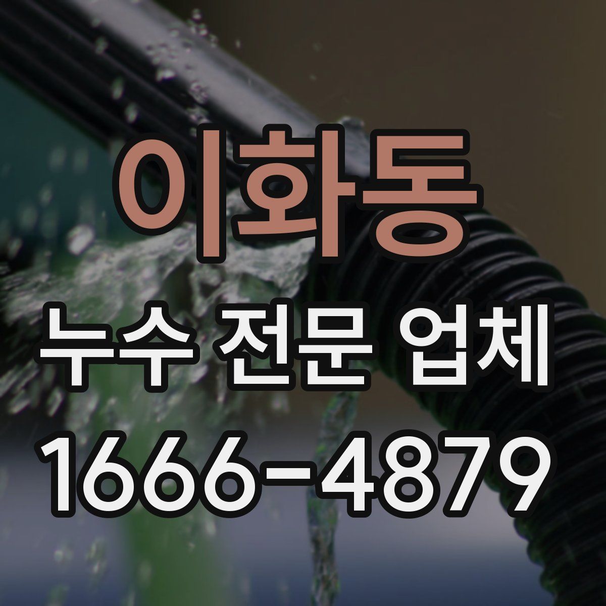 이화동 누수 전문 업체
