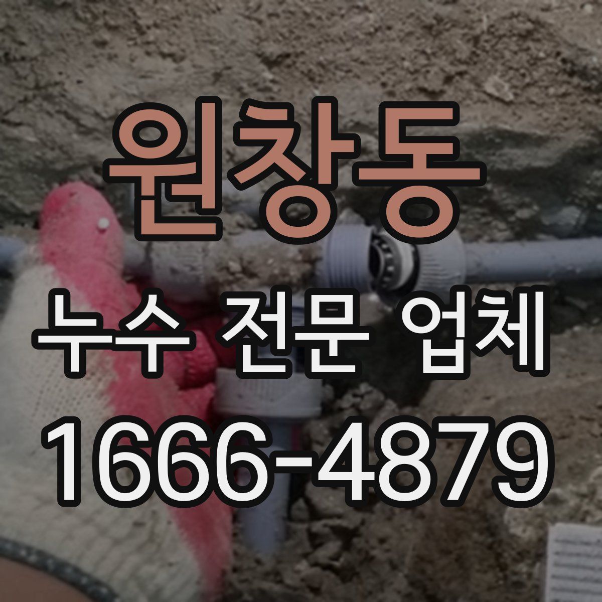 원창동 누수 전문 업체