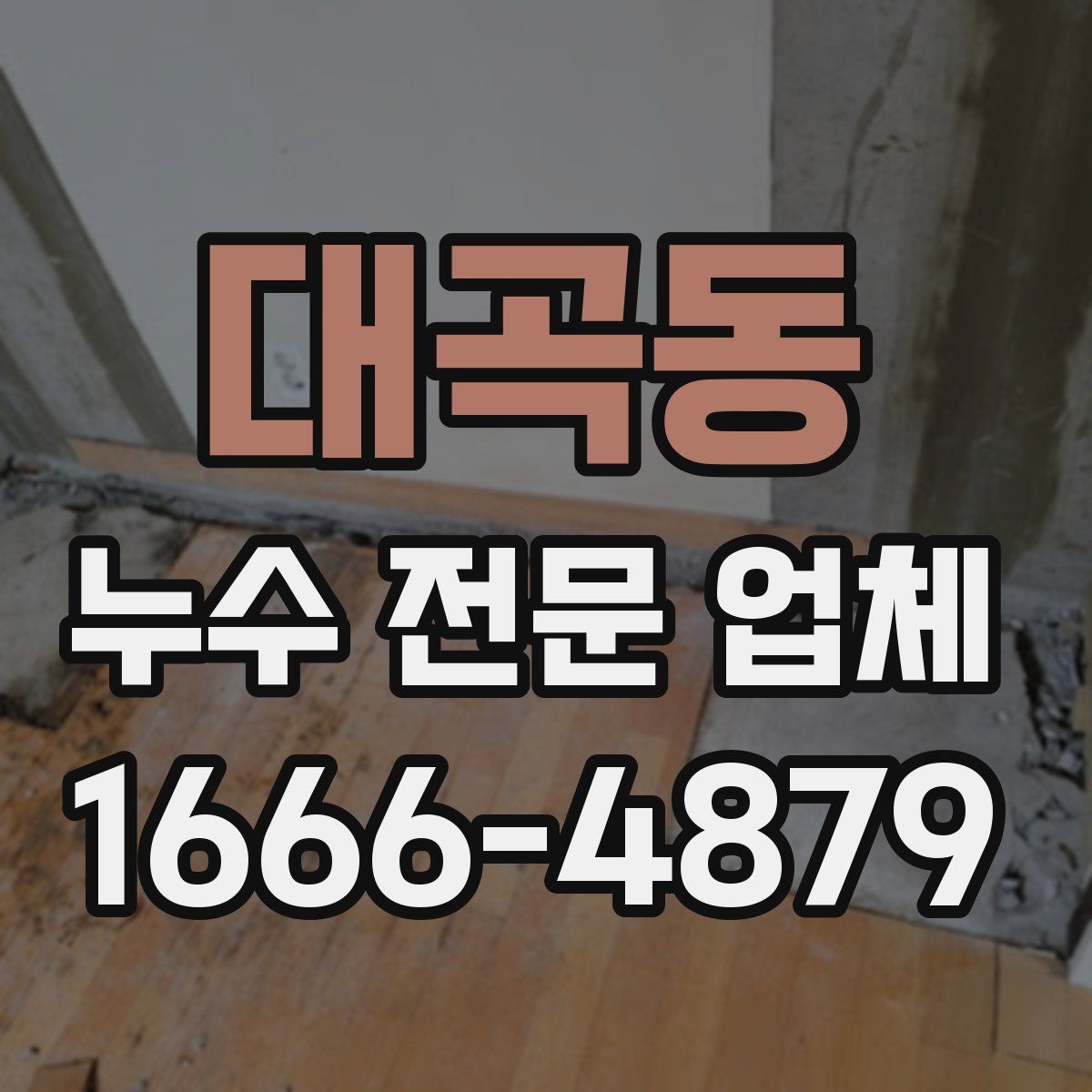대곡동 누수 전문 업체