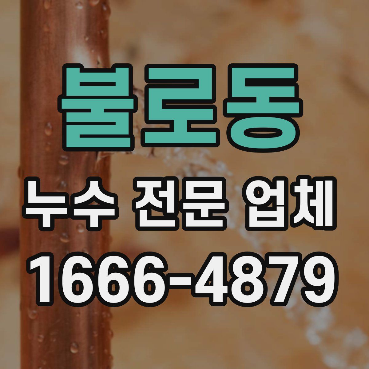 불로동 누수 전문 업체