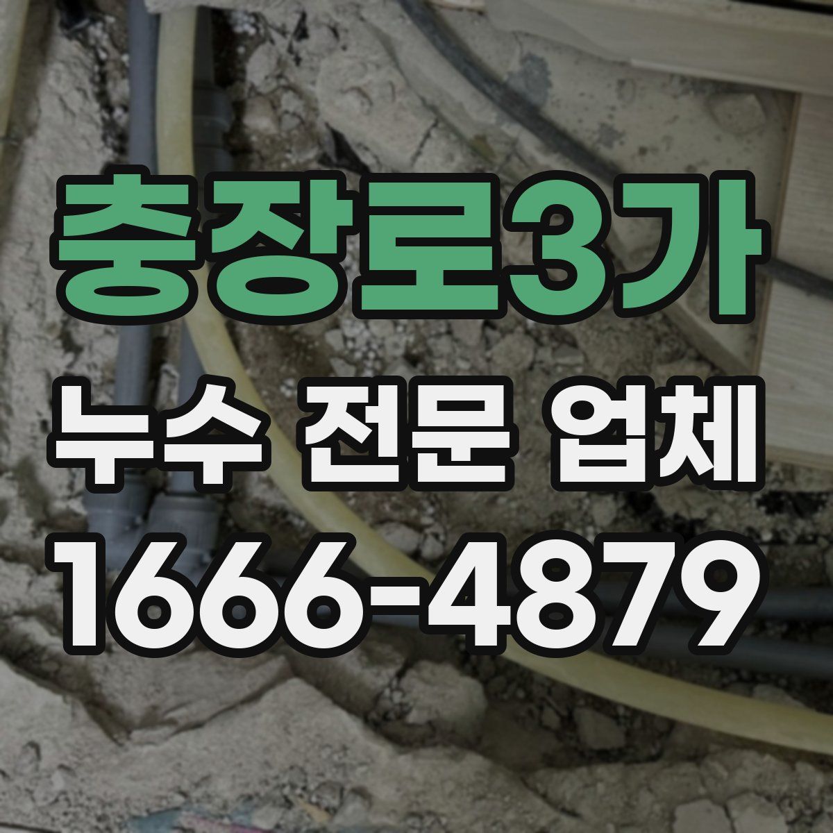 충장로3가 누수 전문 업체