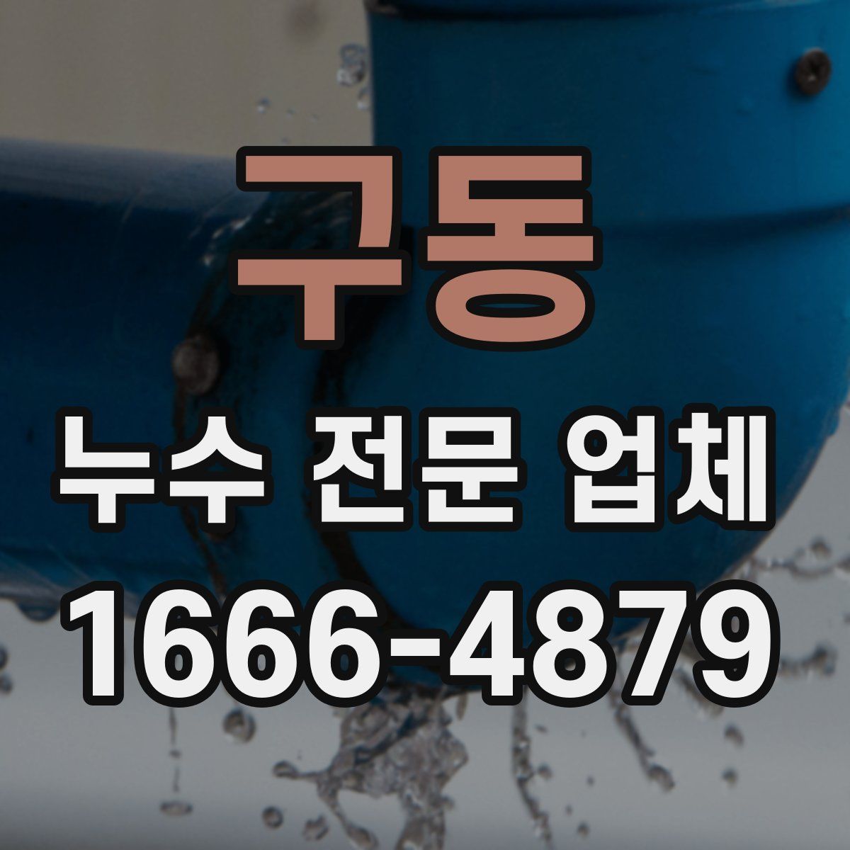 구동 누수 전문 업체