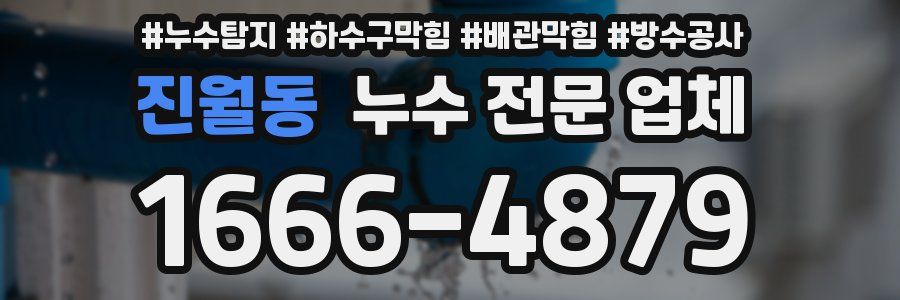 진월동 누수 전문 업체