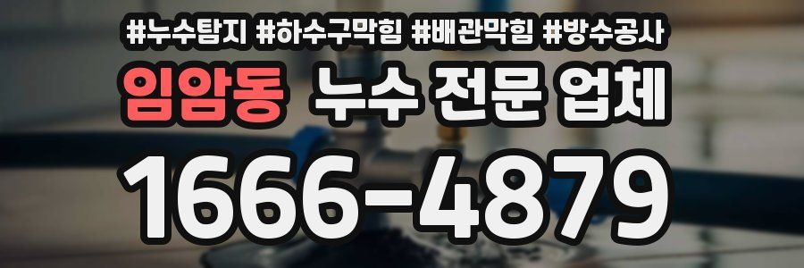 임암동 누수 전문 업체