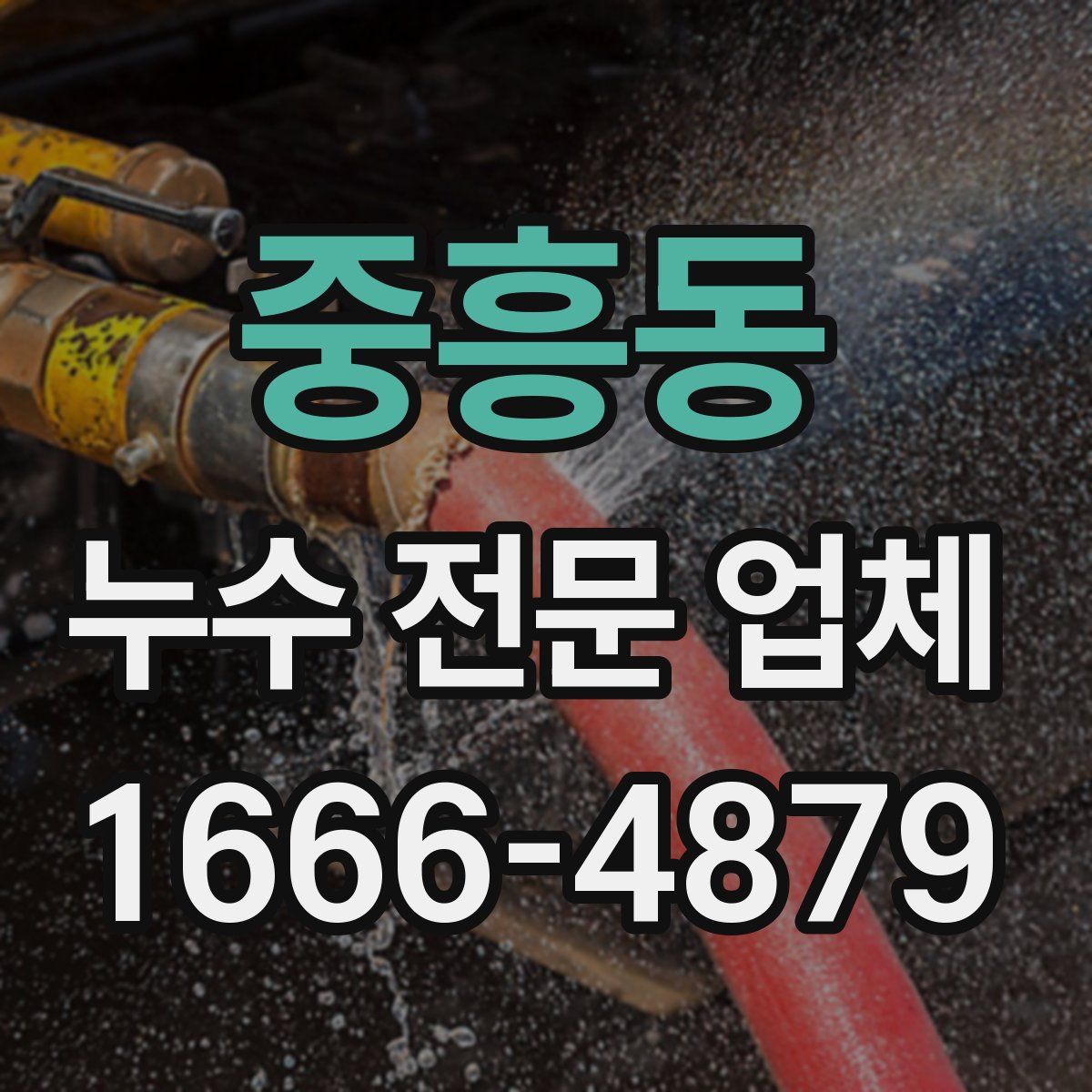 중흥동 누수 전문 업체