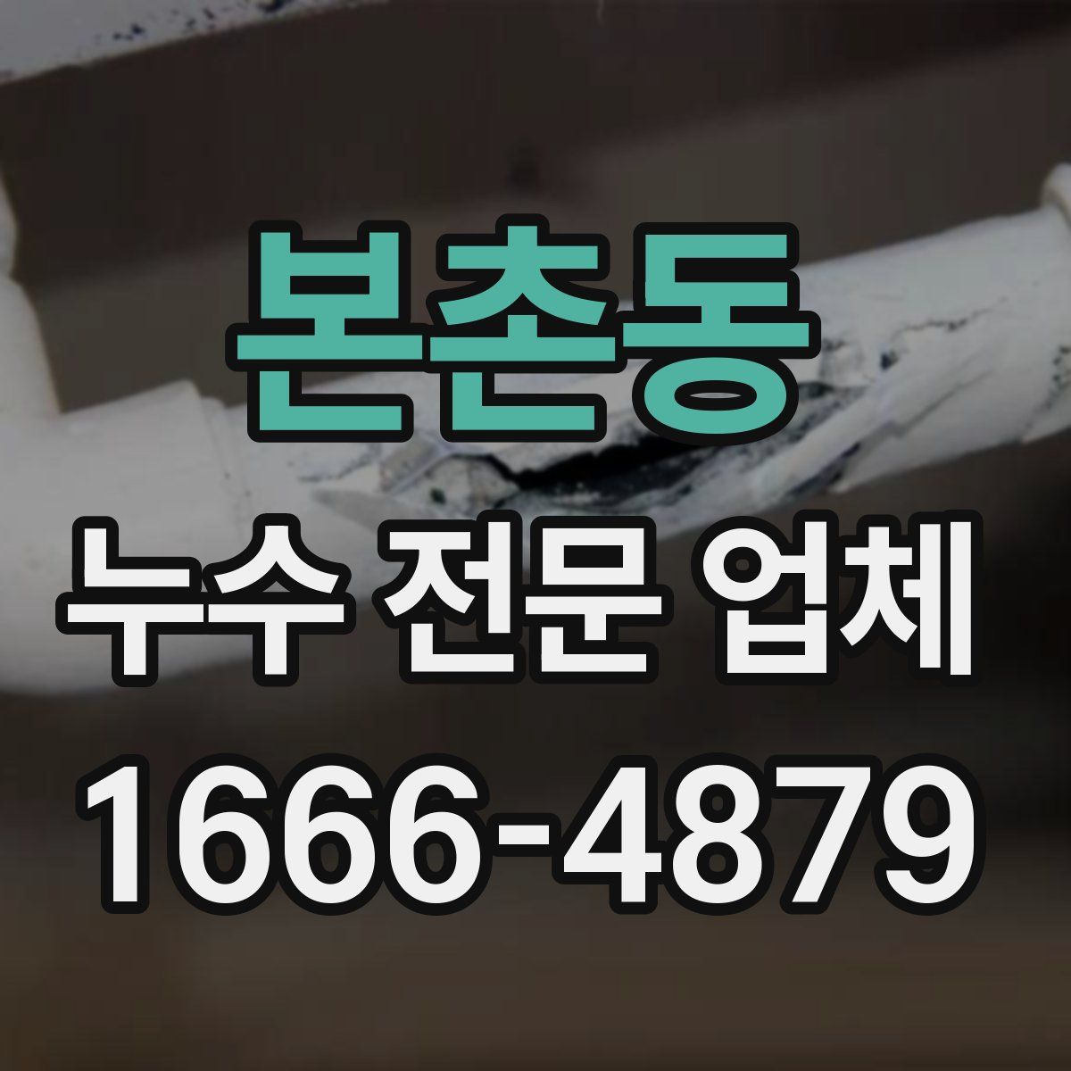 본촌동 누수 전문 업체