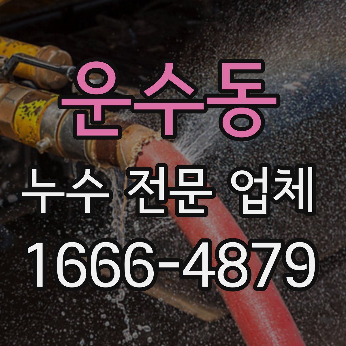 운수동 누수 전문 업체