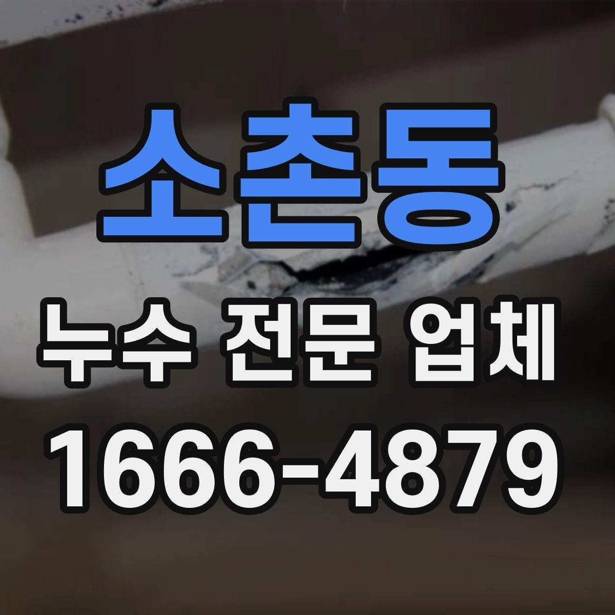 소촌동 누수 전문 업체