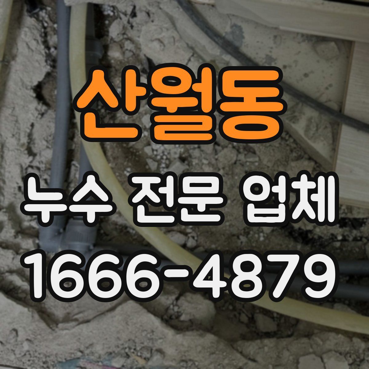 산월동 누수 전문 업체